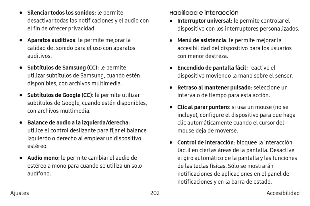 Silenciar todos los sonidos Aparatos auditivos