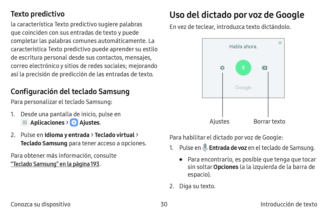 Configuración del teclado Samsung Galaxy S6 Edge Verizon