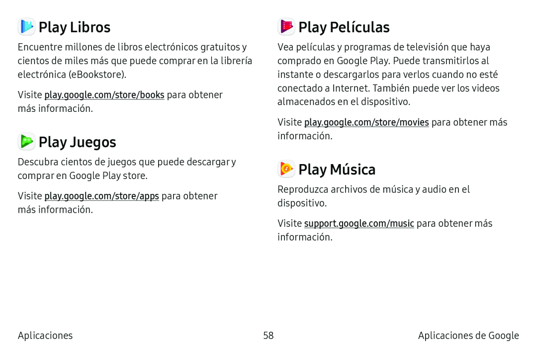 Play Música Galaxy S6 Edge Verizon