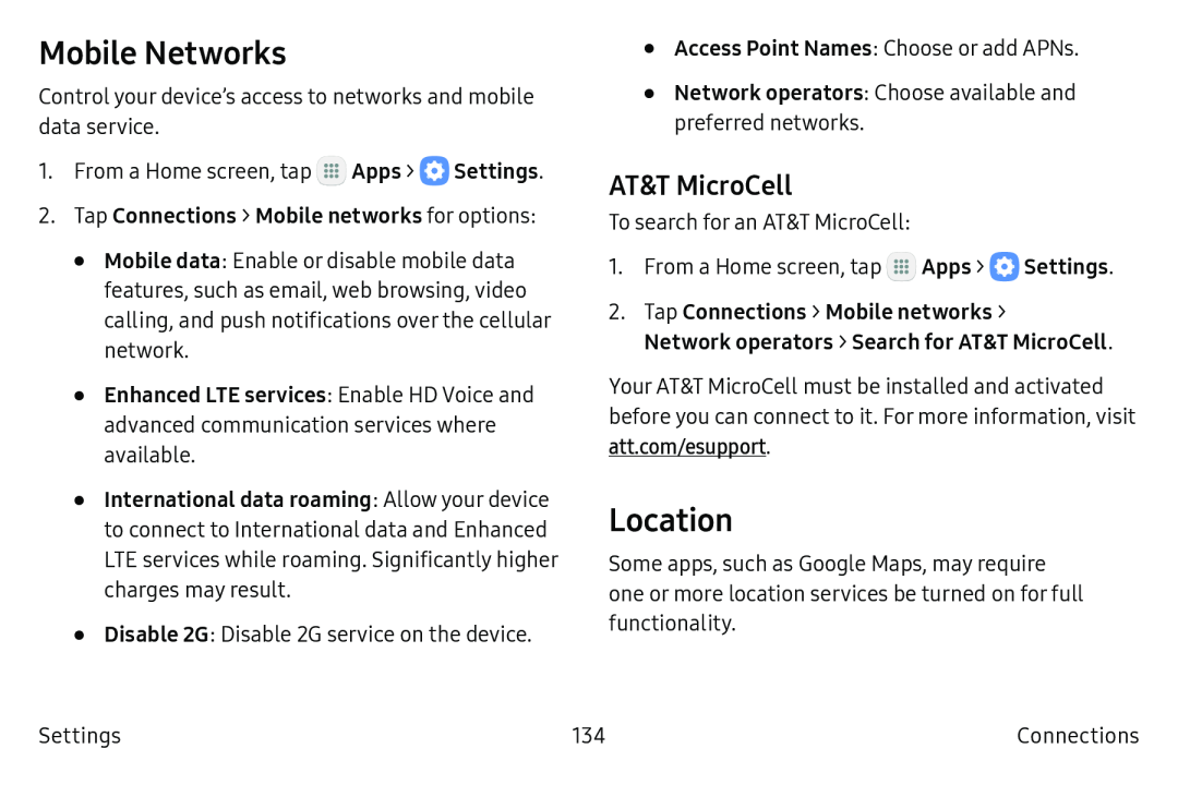 AT&T MicroCell Mobile Networks