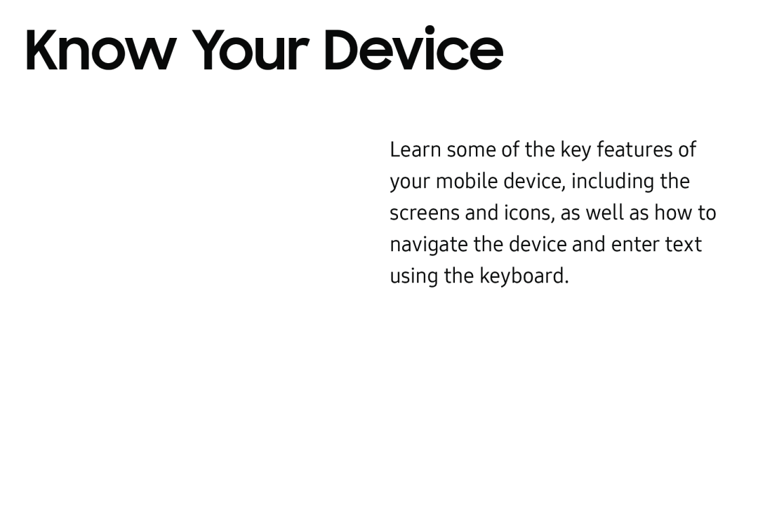 Know Your Device Galaxy S6 Active AT&T