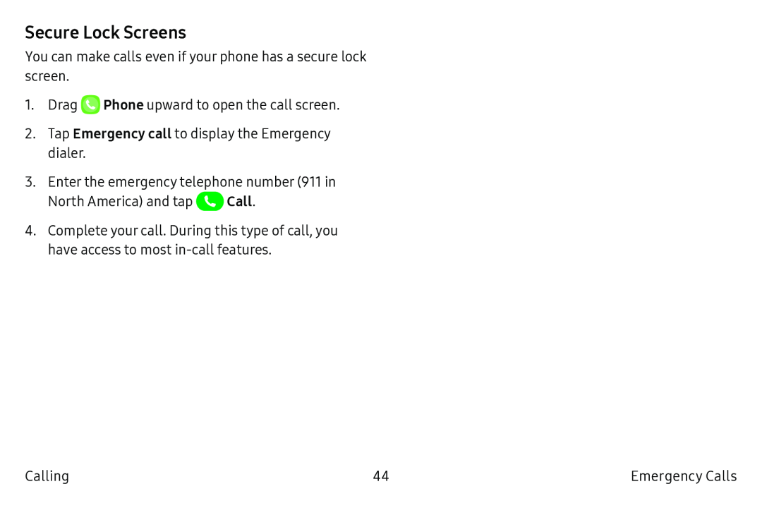 Secure Lock Screens Galaxy S6 Active AT&T