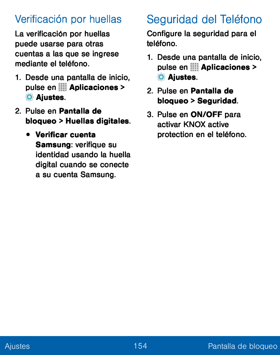 Verificación por huellas Seguridad del Teléfono