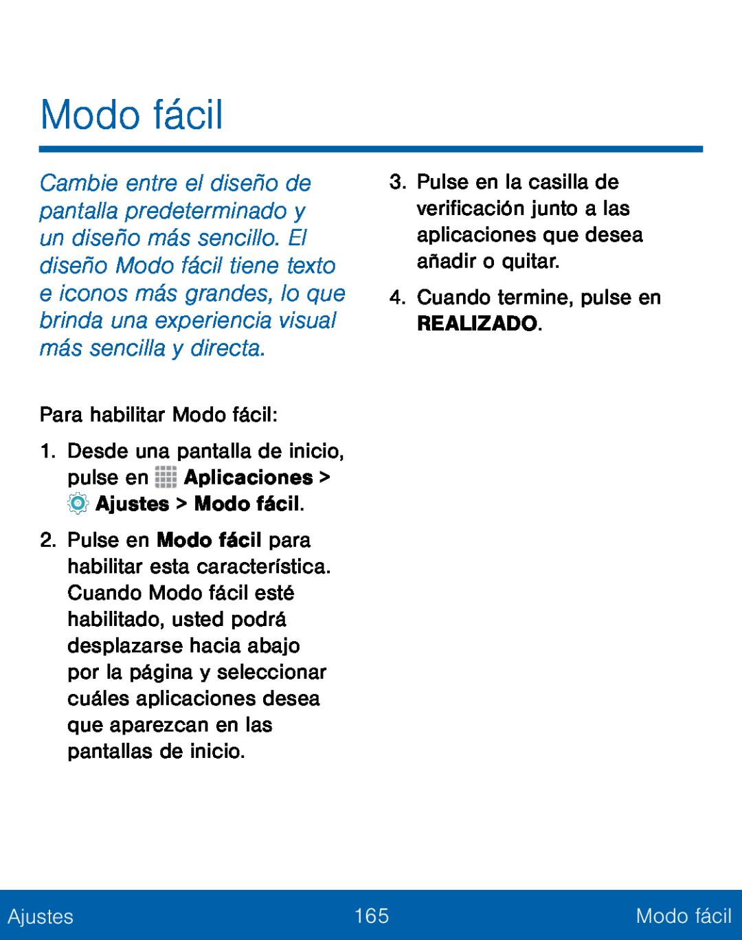 Modo fácil Galaxy S5 TracFone