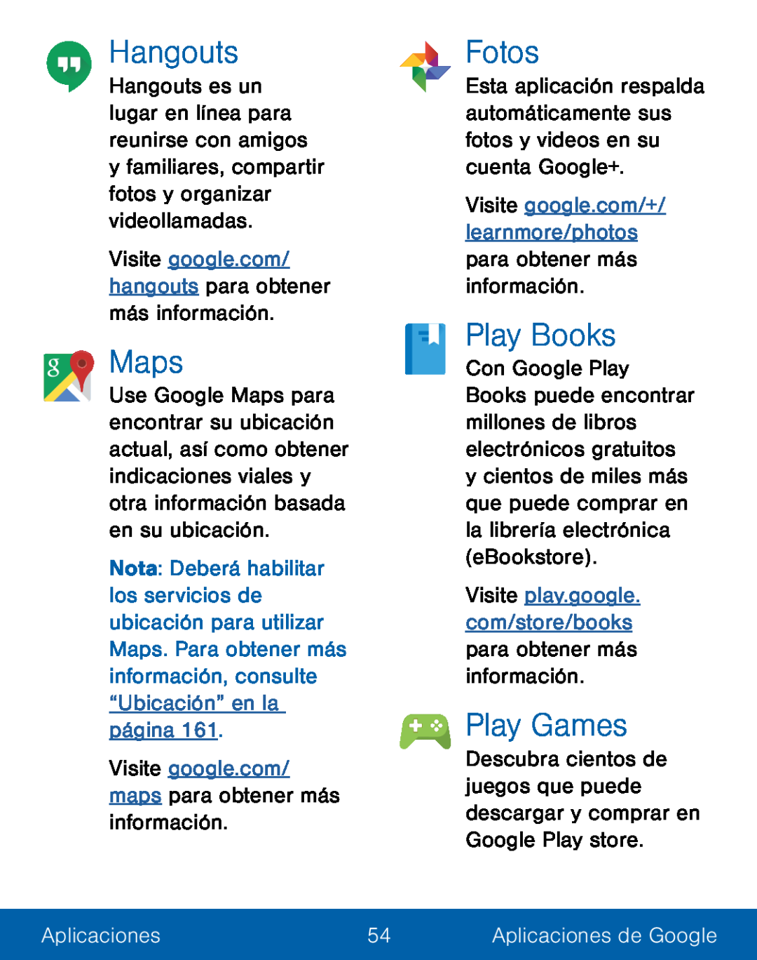 Hangouts Maps