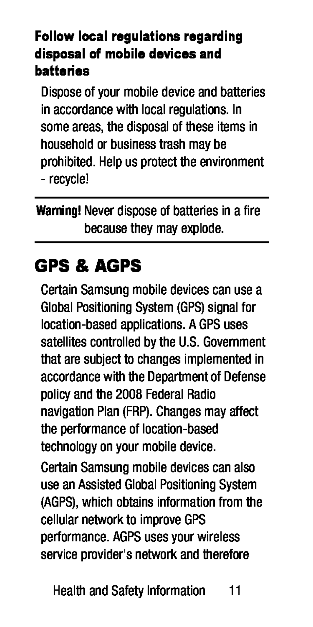 GPS & AGPS