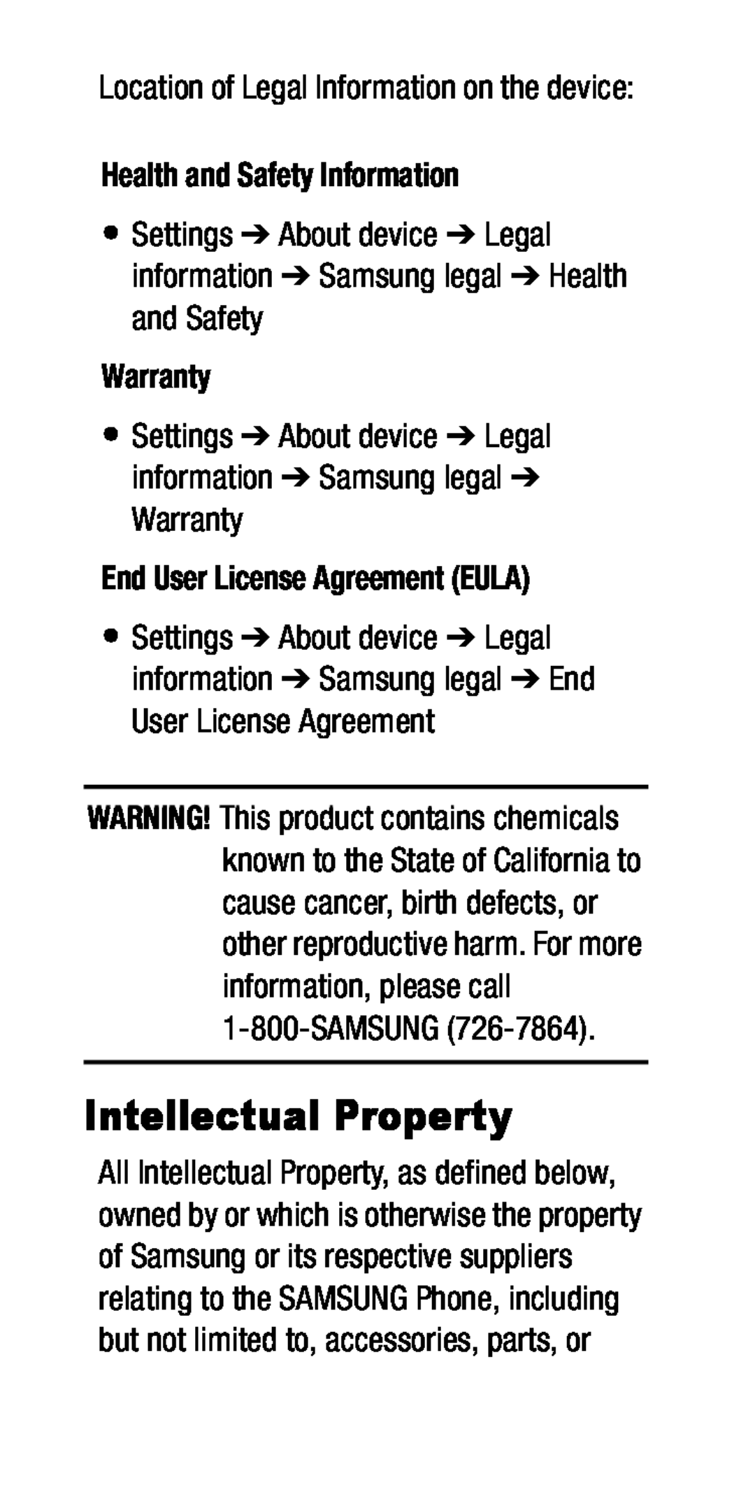 Intellectual Property Galaxy S5 Mini AT&T