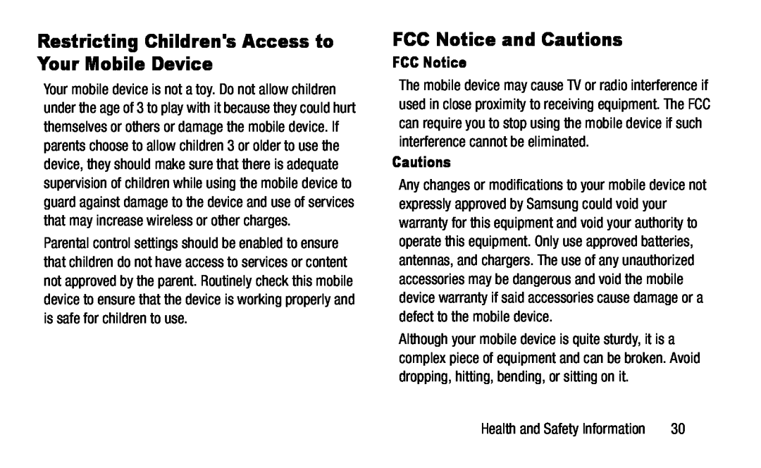 Restricting Children's Access to Your Mobile Device Galaxy S4 AT&T