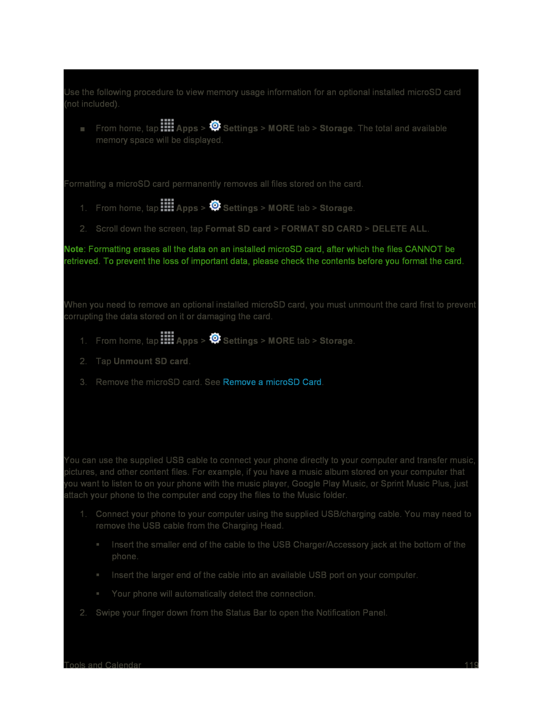 Transfer Files Between Your Phone and a Computer Galaxy S4 Sprint