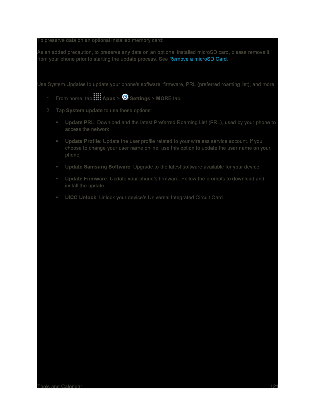 Update Your Phone Galaxy S4 Sprint