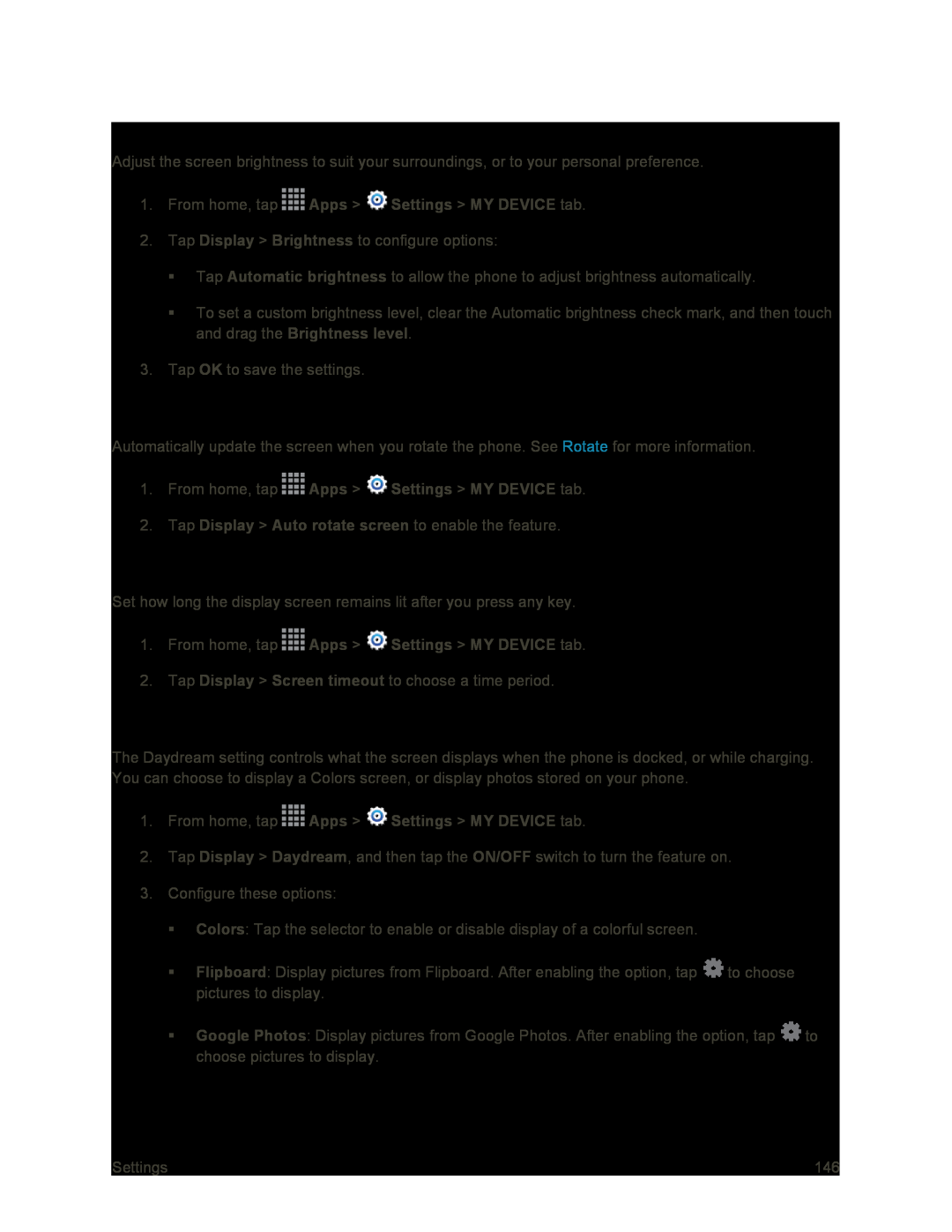 Auto Rotate Screen Galaxy S4 Sprint