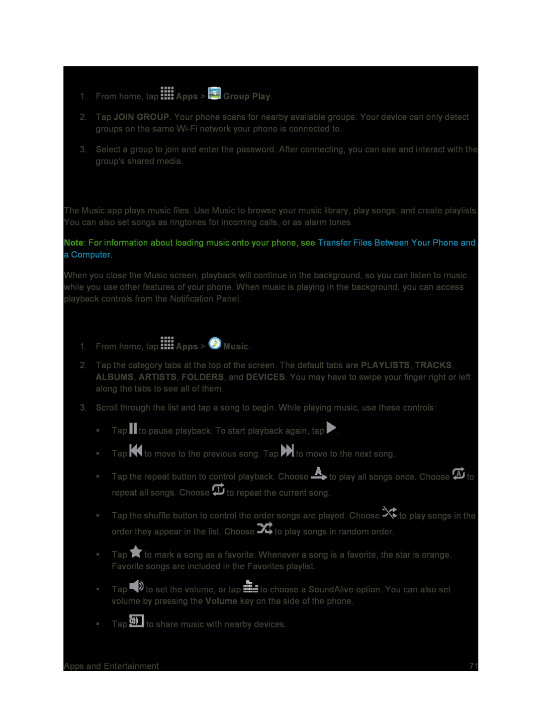 Join a Group Galaxy S4 Sprint