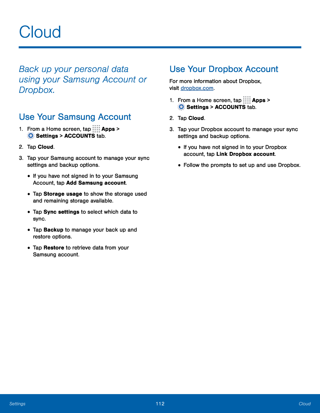 Use Your Dropbox Account Galaxy S4 Unlocked