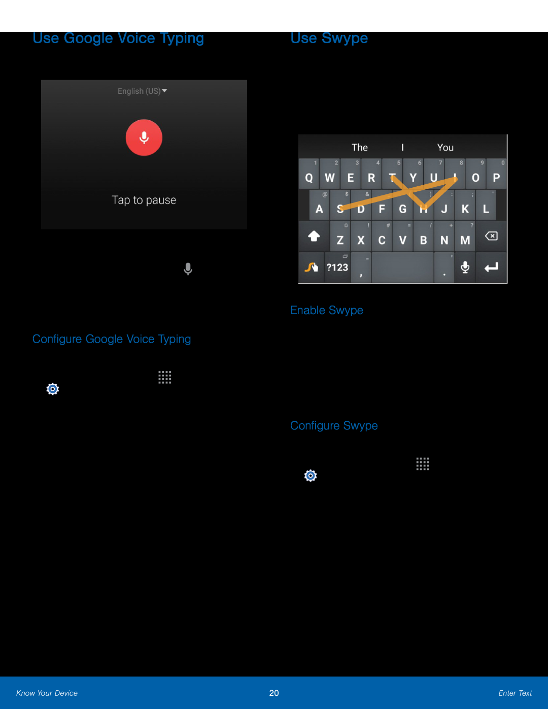 Configure Swype Galaxy S4 Unlocked