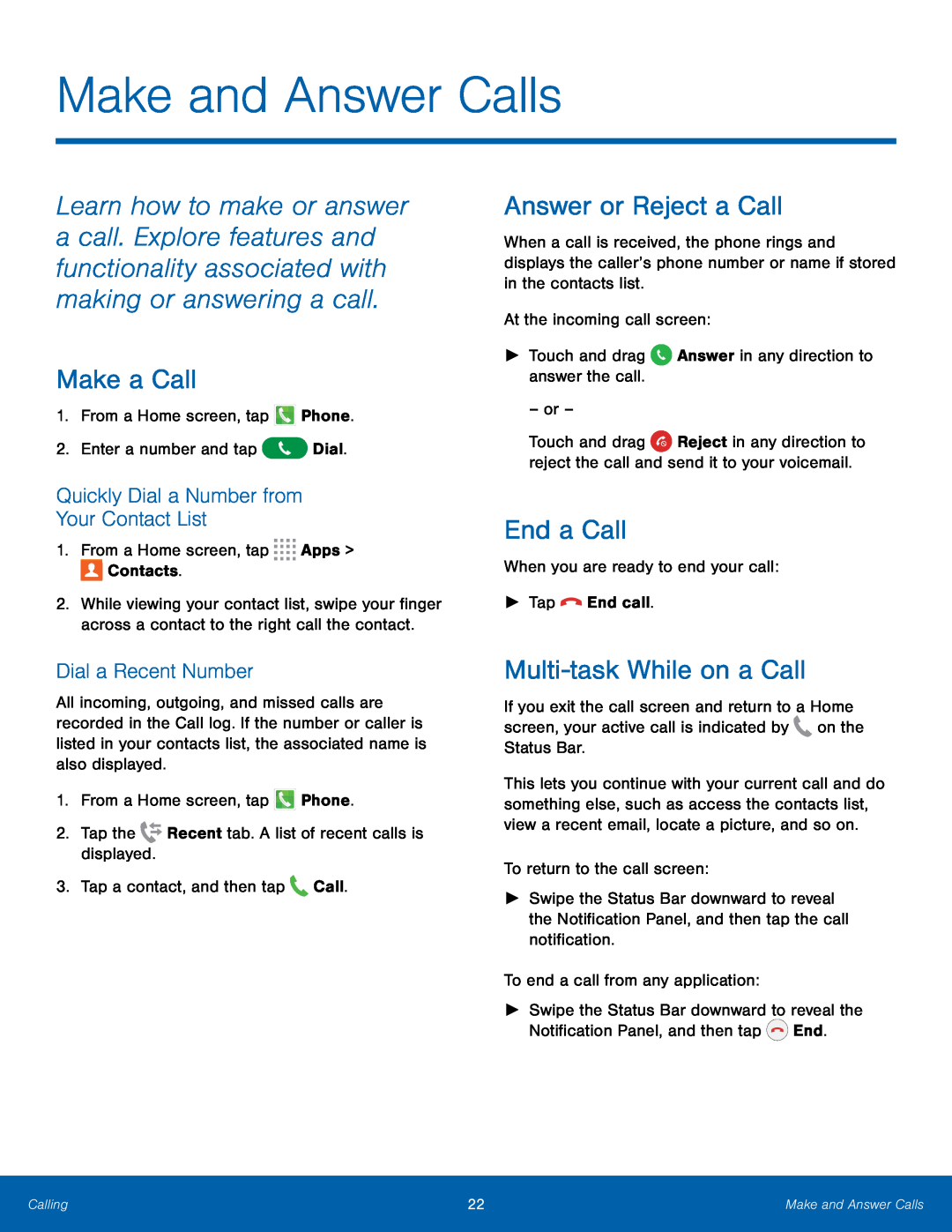 Answer or Reject a Call Galaxy S4 Unlocked