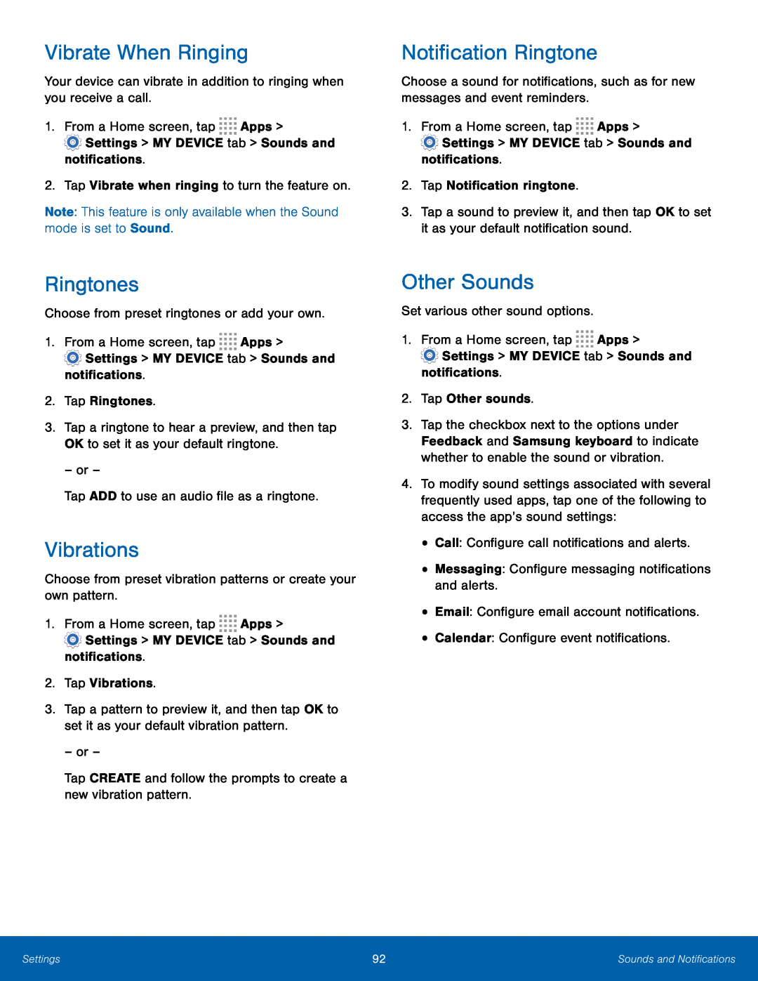 Vibrations Galaxy S4 Unlocked