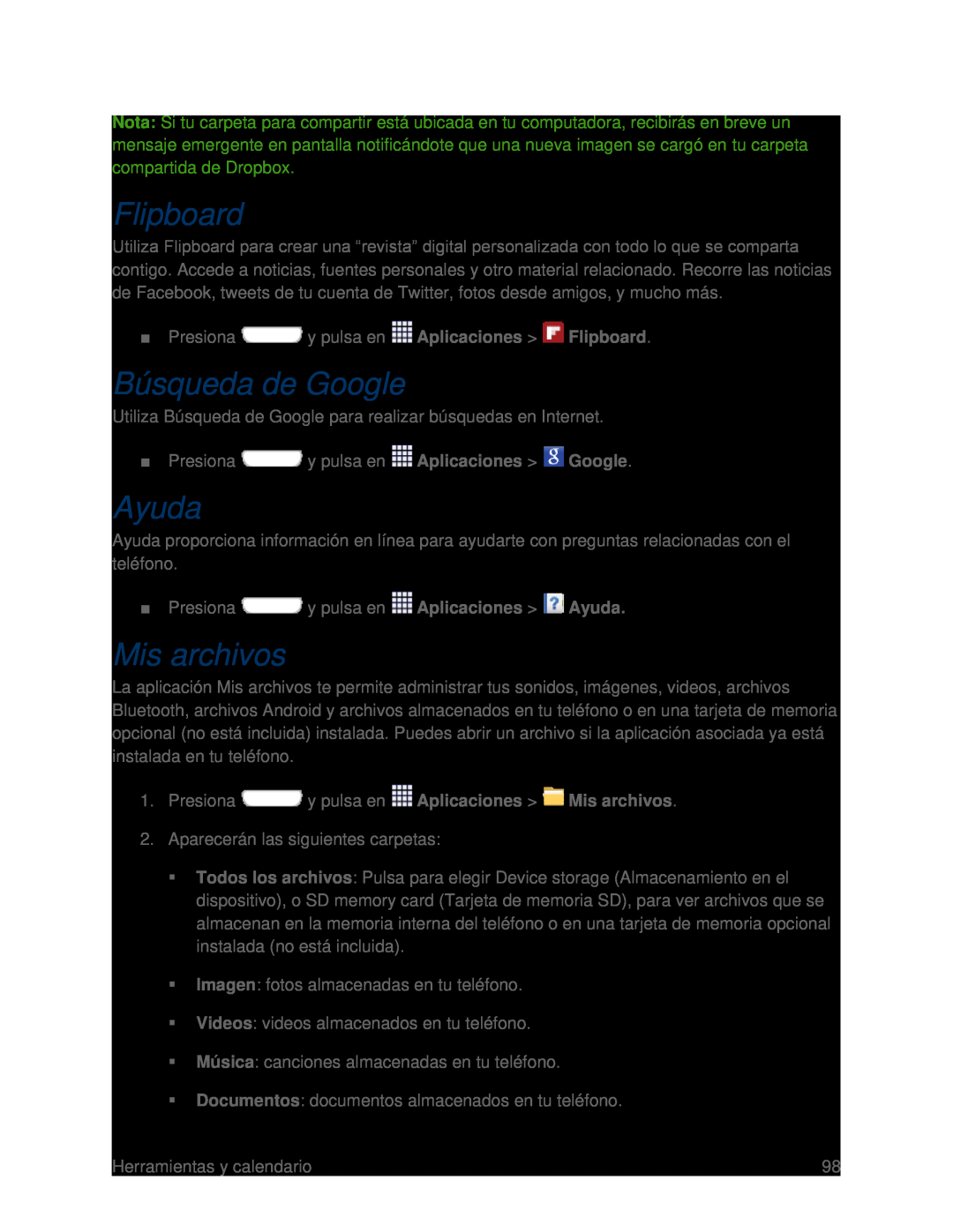 Búsqueda de Google Galaxy S III Boost Mobile