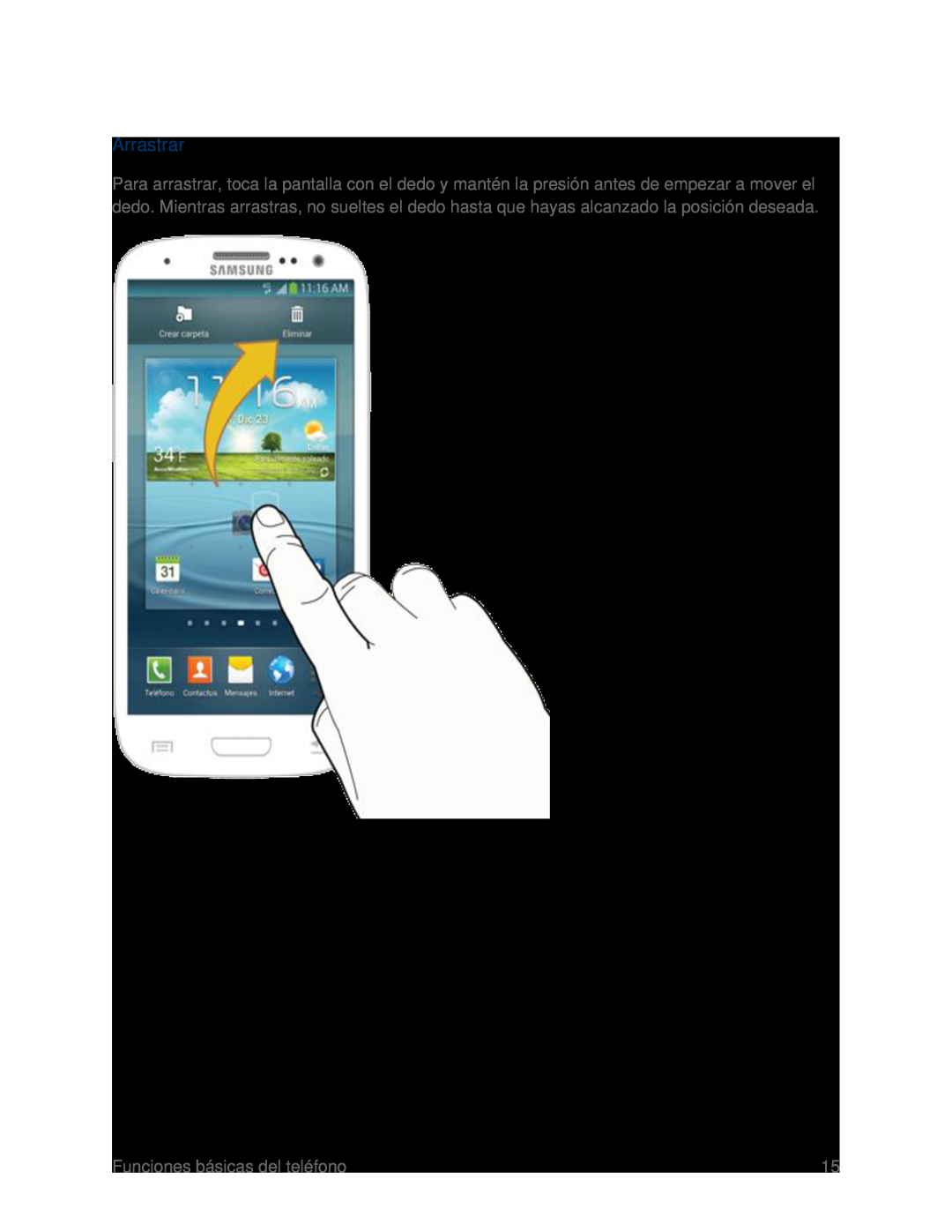 Arrastrar Galaxy S III Boost Mobile