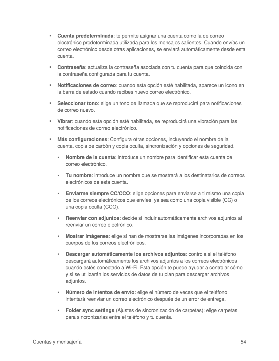 Notificaciones de correo Galaxy S III Boost Mobile