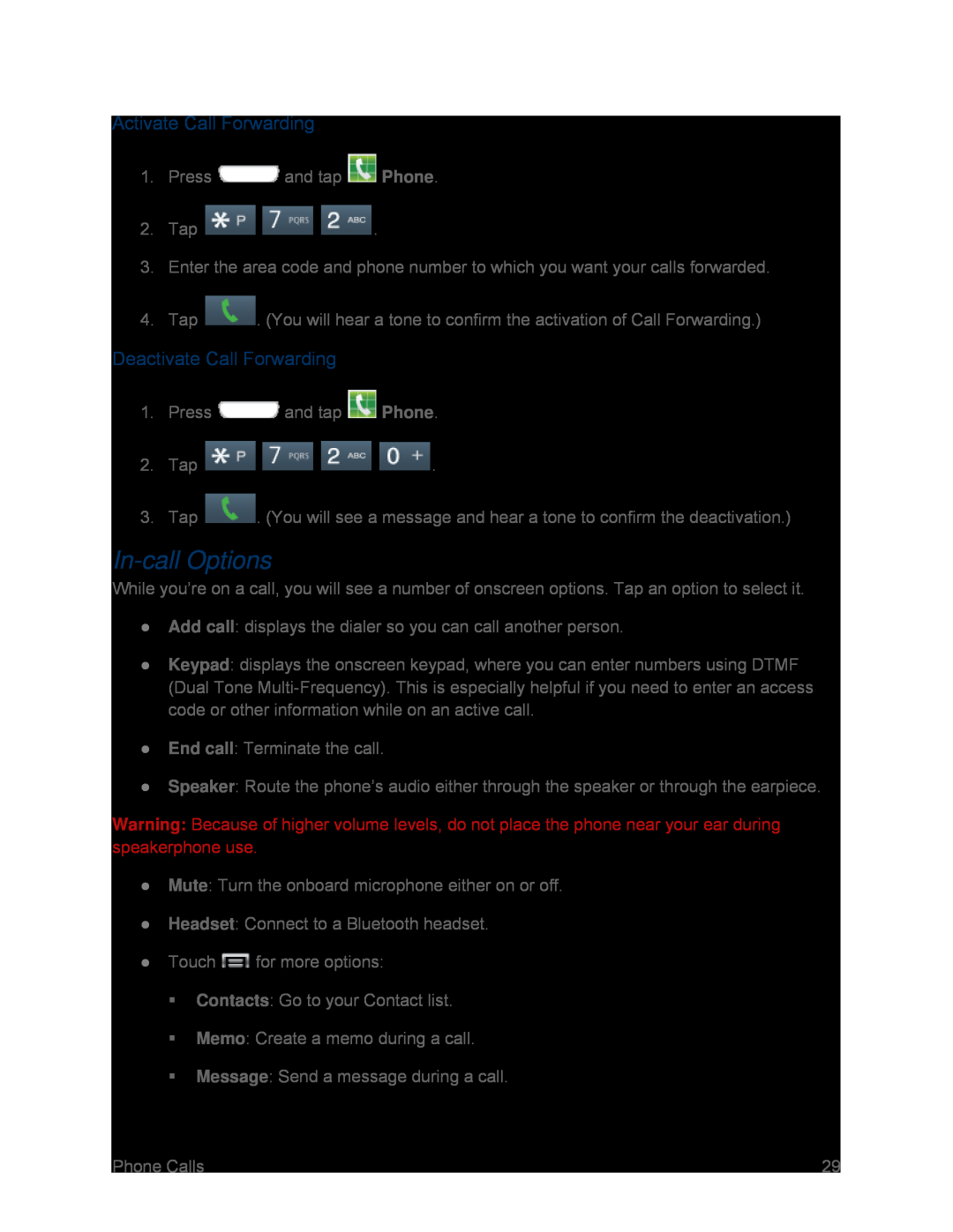 Deactivate Call Forwarding Galaxy S III Sprint