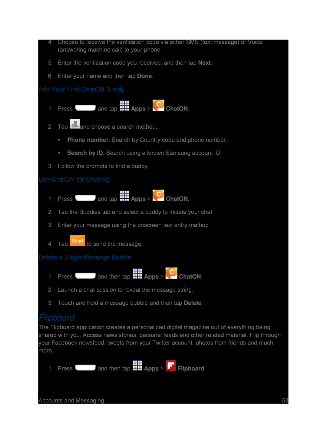 Delete a Single Message Bubble Galaxy S III Sprint