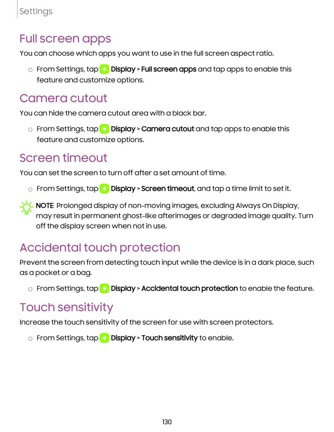 Touch sensitivity Galaxy S21 Ultra 5G AT&T