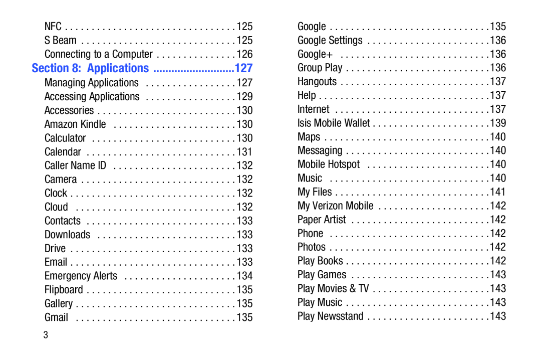 Managing Applications Accessing Applications