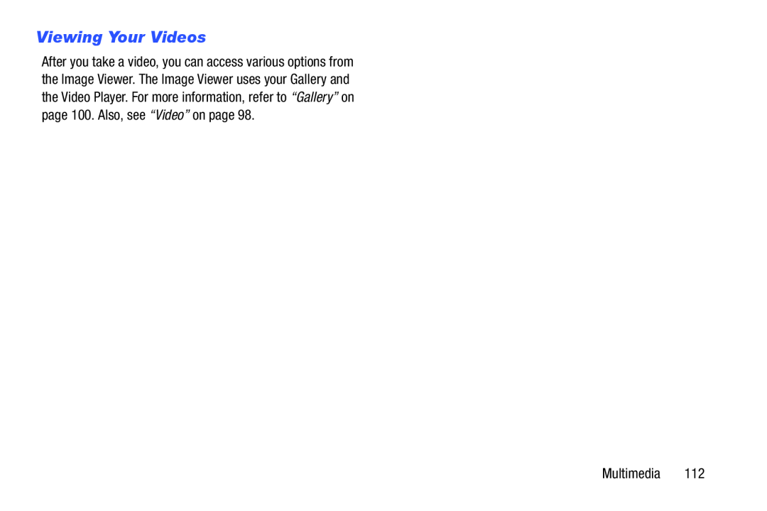 Viewing Your Videos Galaxy S III Developer Edition Verizon