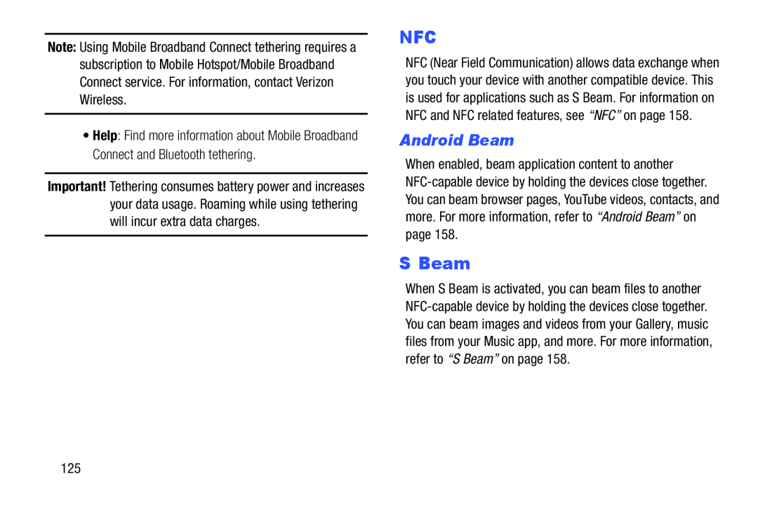 Android Beam Galaxy S III Developer Edition Verizon