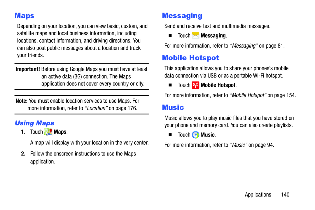 Messaging Galaxy S III Developer Edition Verizon