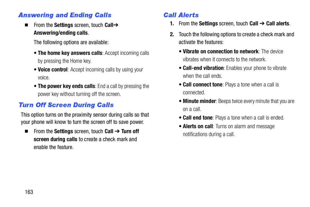 Call Alerts Galaxy S III Developer Edition Verizon