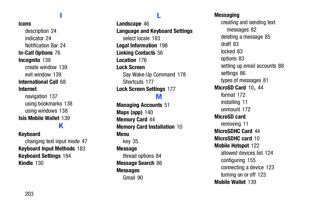 description indicator