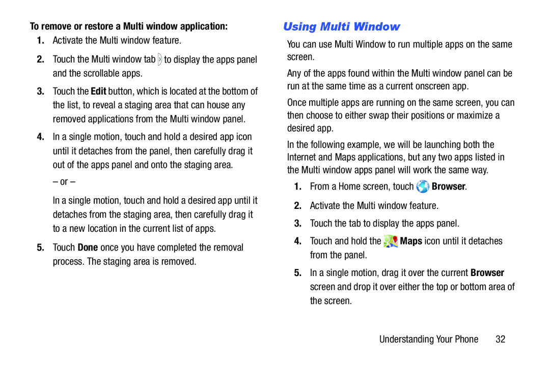 Using Multi Window Galaxy S III Developer Edition Verizon