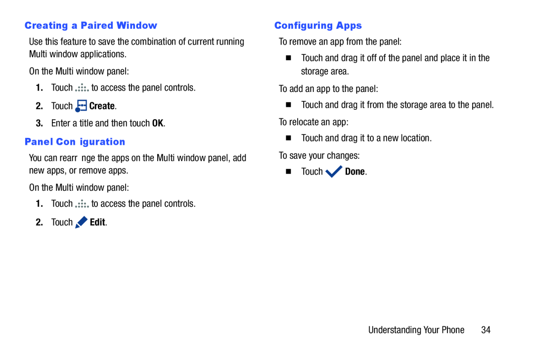 Creating a Paired Window Galaxy S III Developer Edition Verizon