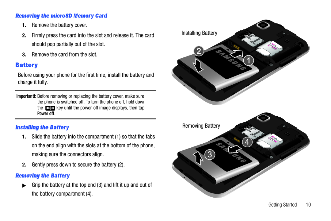 Battery Galaxy S T-Mobile