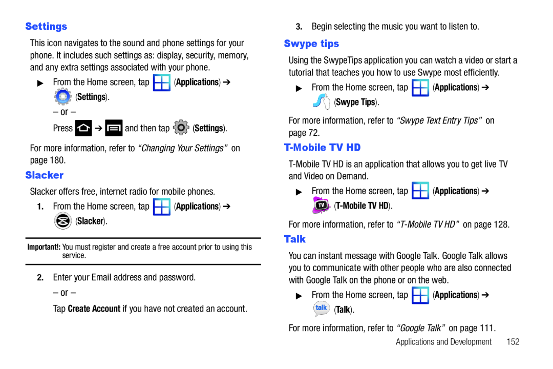 Swype tips Galaxy S T-Mobile