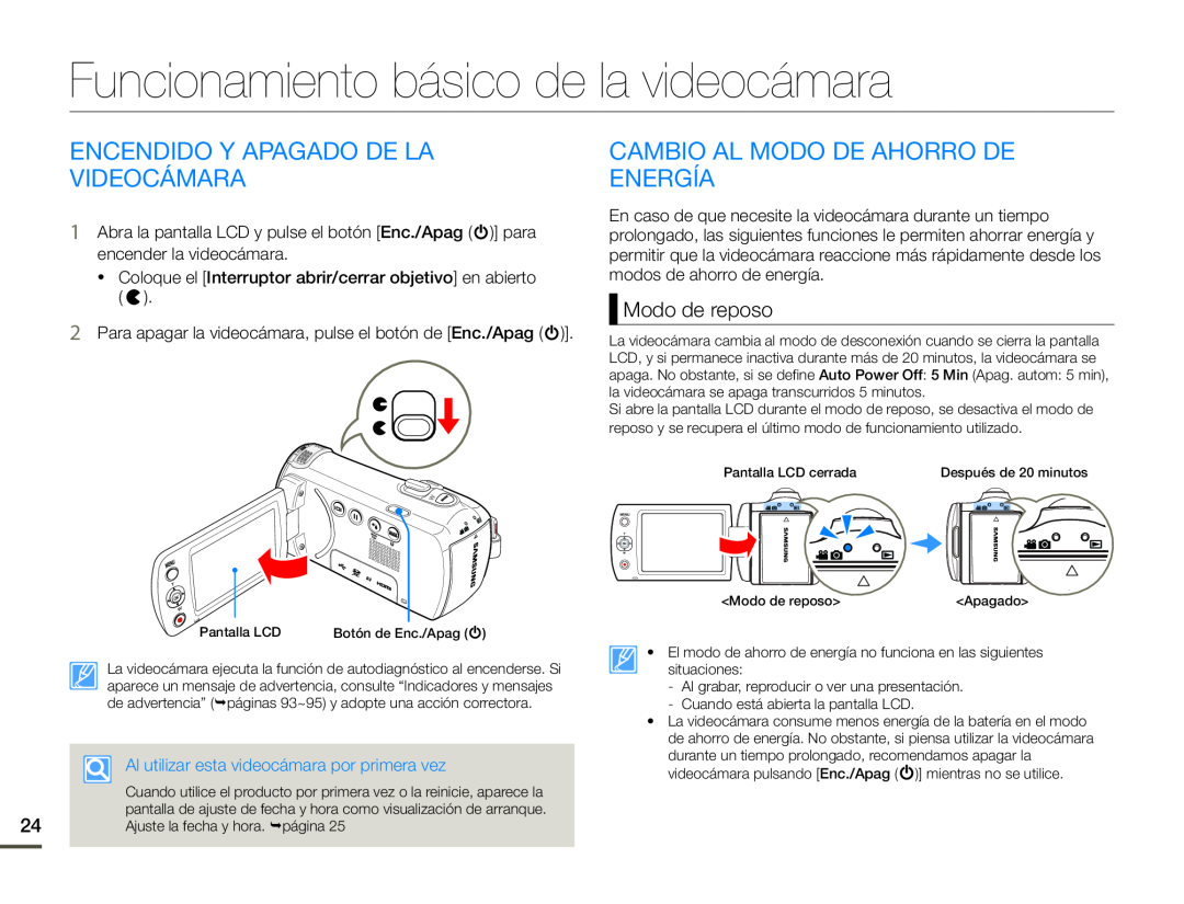 VIDEOCÁMARA Hand Held Camcorder HMX-F90