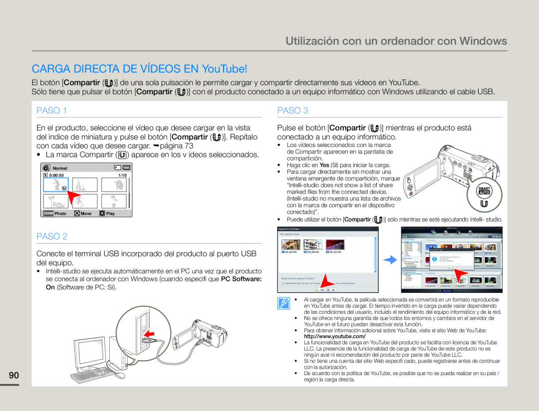 PASO Hand Held Camcorder HMX-F90