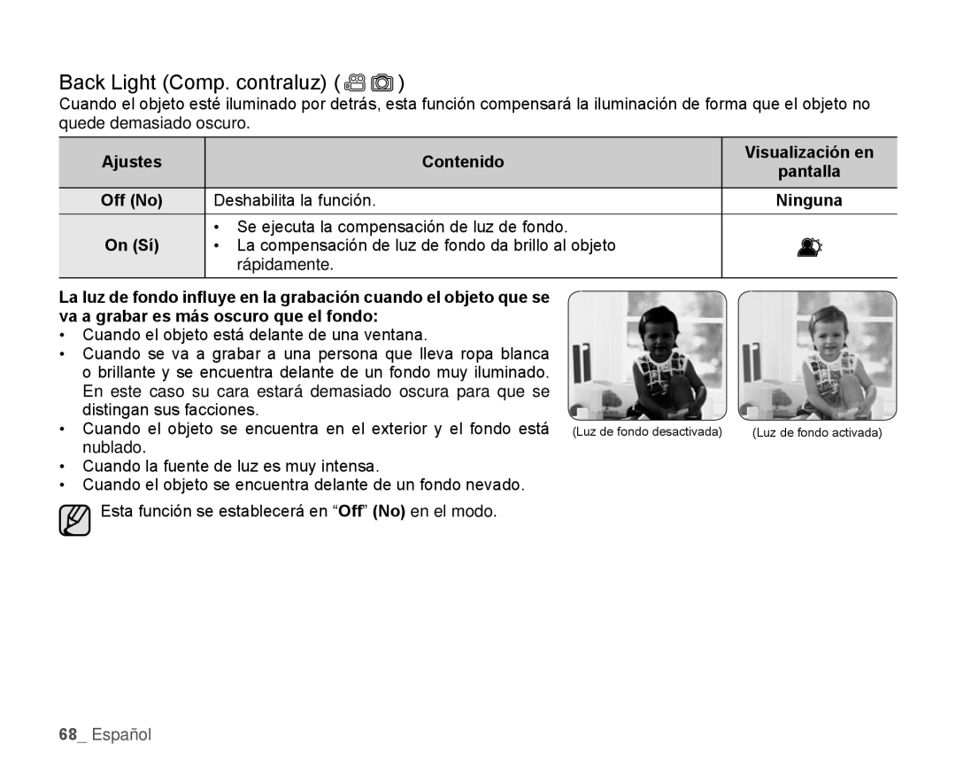 Back Light (Comp. contraluz) ()