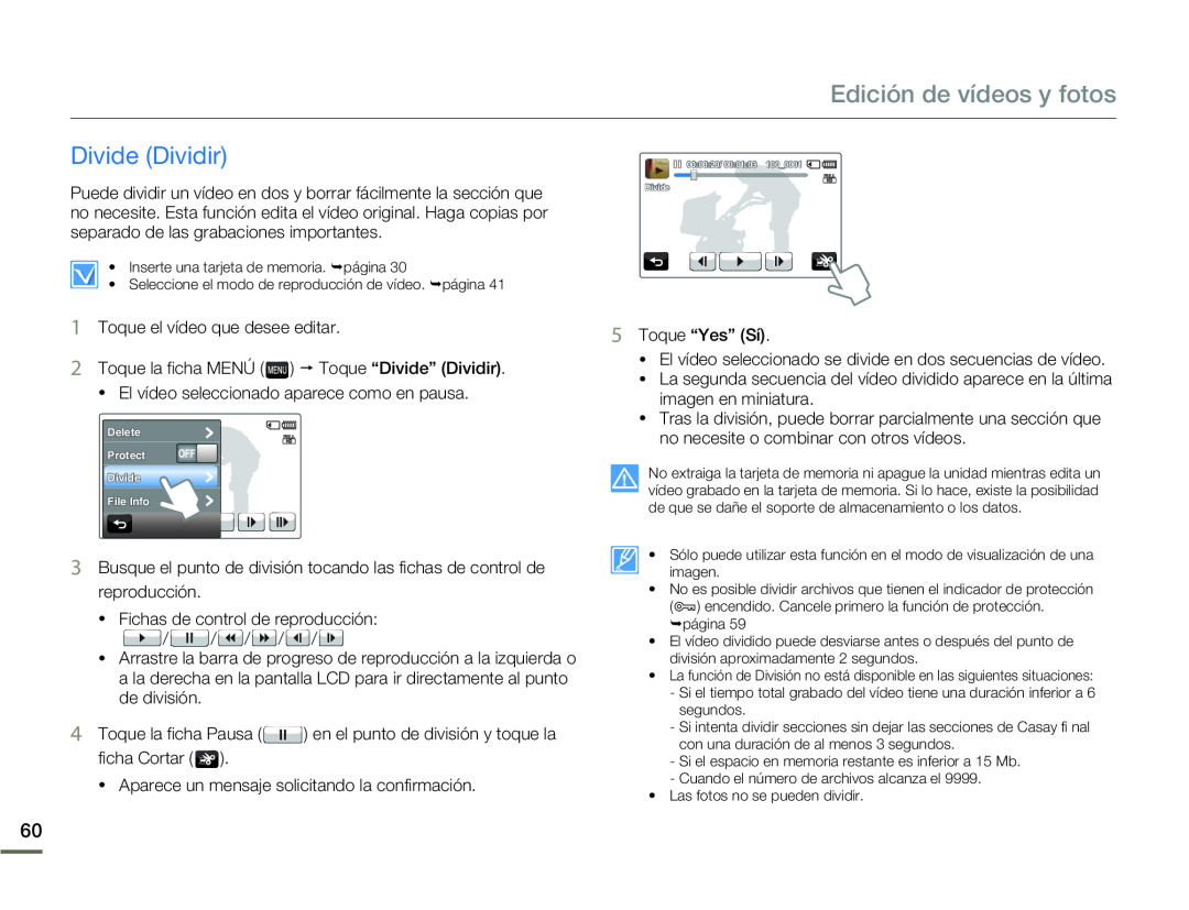 Divide (Dividir) Hand Held Camcorder HMX-Q10BN