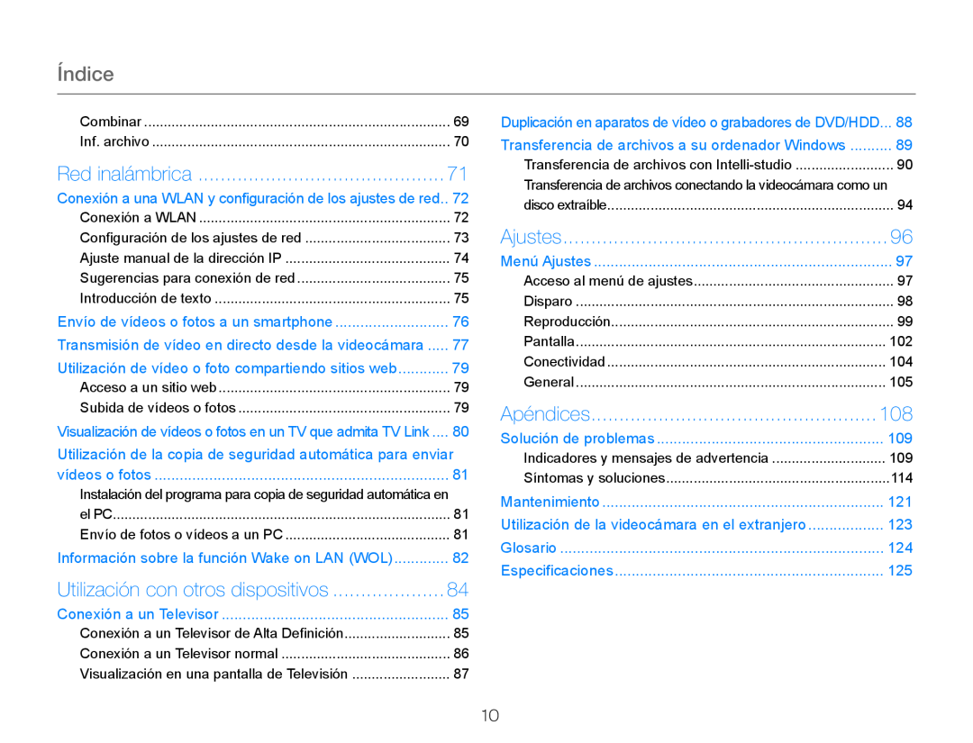 Envío de vídeos o fotos a un smartphone Utilización de la copia de seguridad automática para enviar