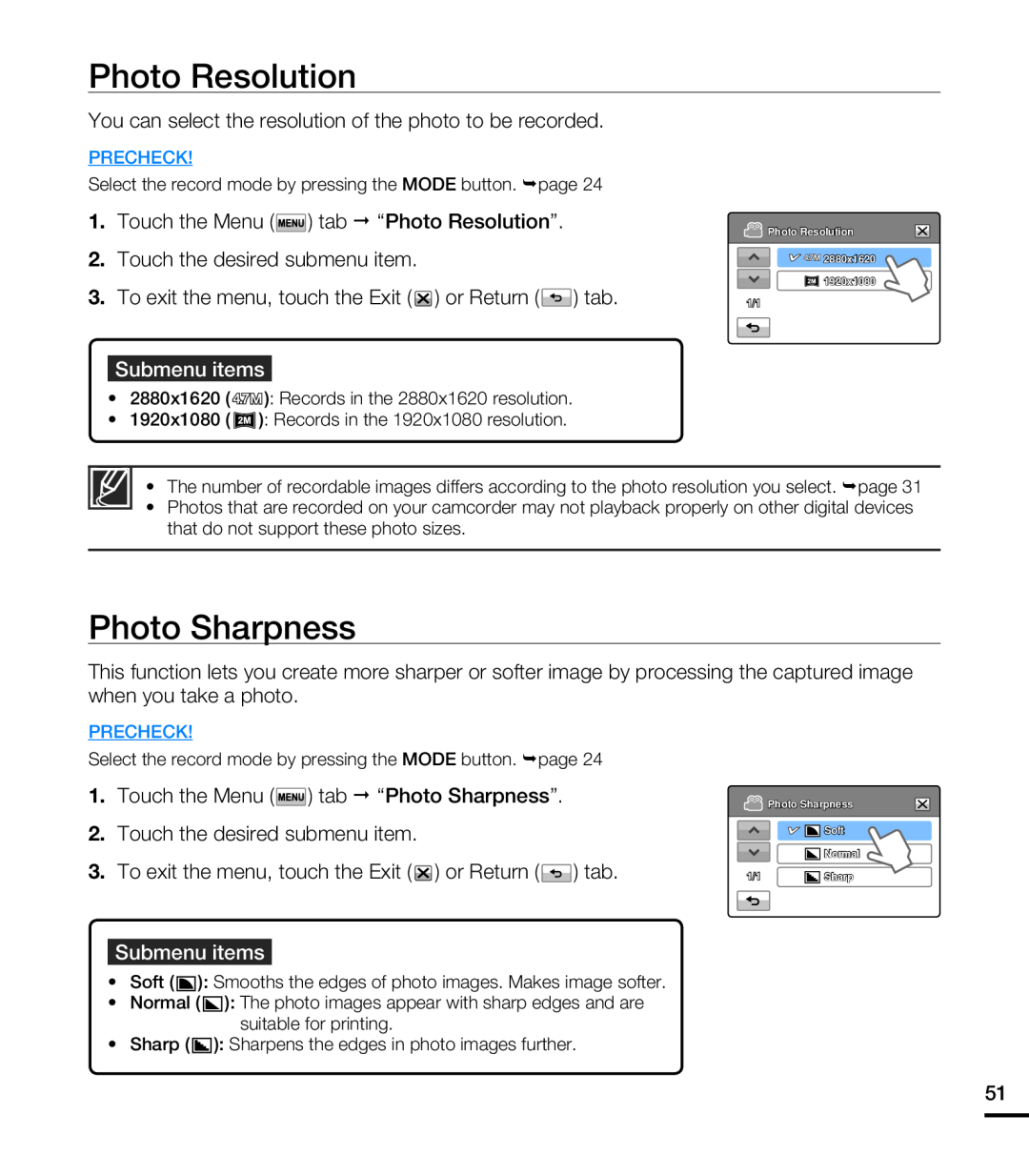 Photo Resolution Photo Sharpness