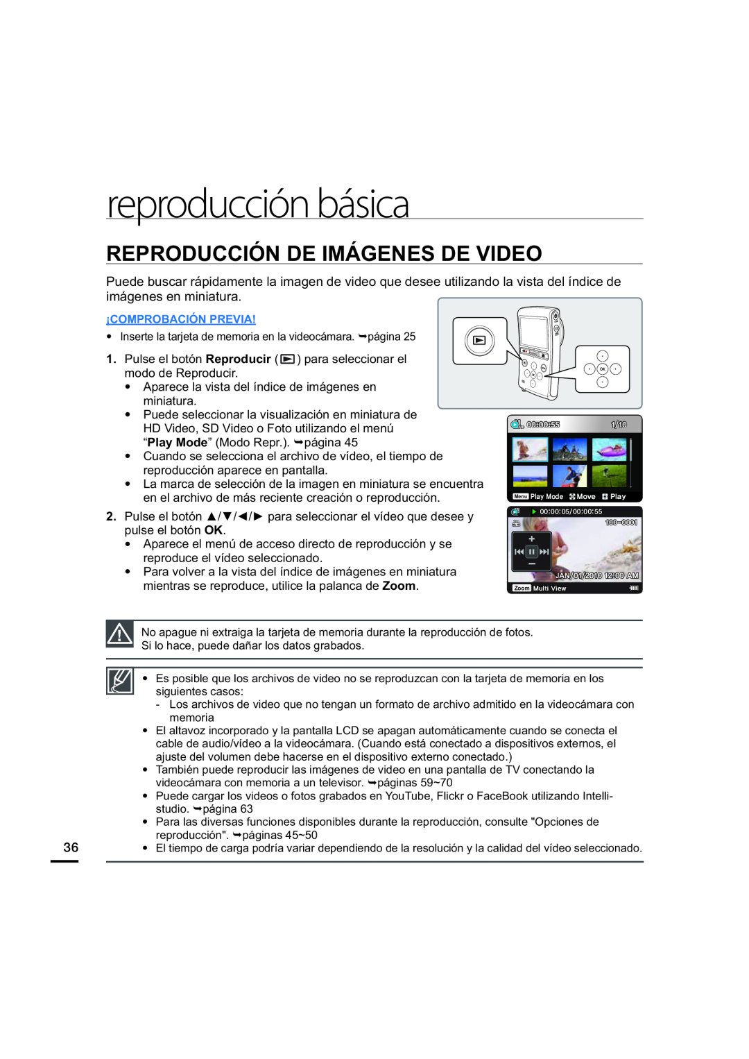 REPRODUCCIÓN DE IMÁGENES DE VIDEO