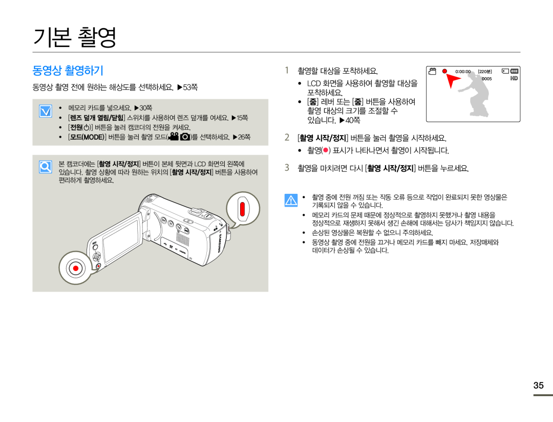 ʑᅙ↍ᩢ Hand Held Camcorder HMX-F80BN