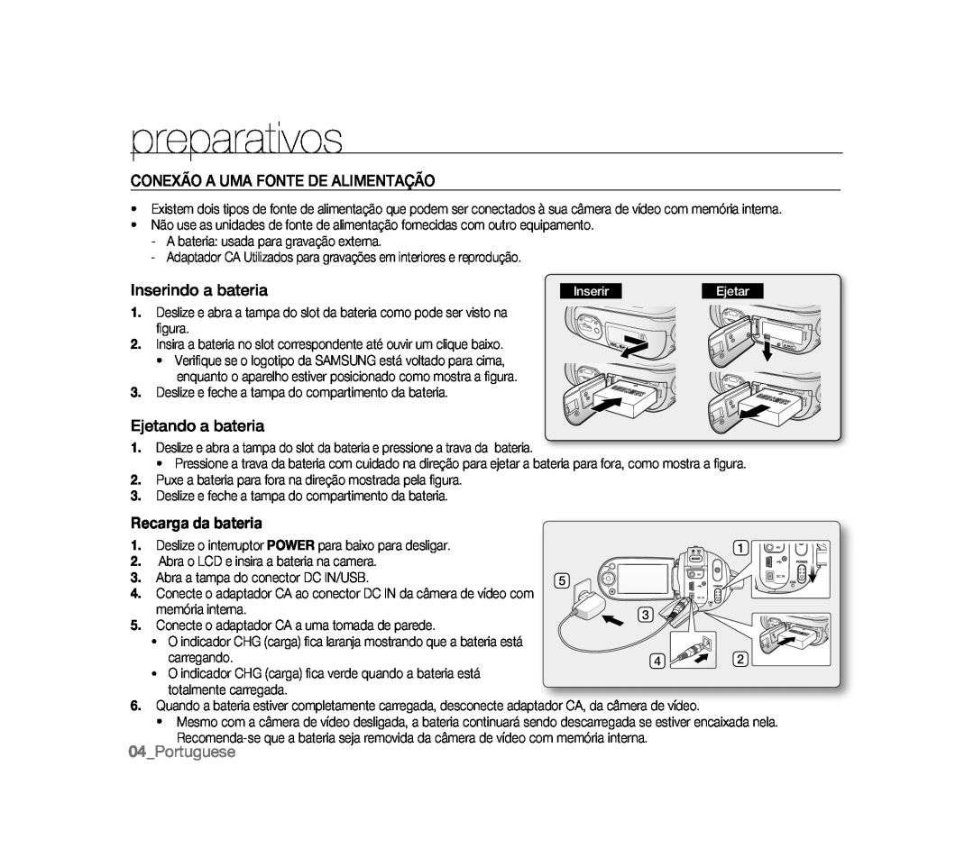 CONEXÃO A UMA FONTE DE ALIMENTAÇÃO Handheld SC-MX20