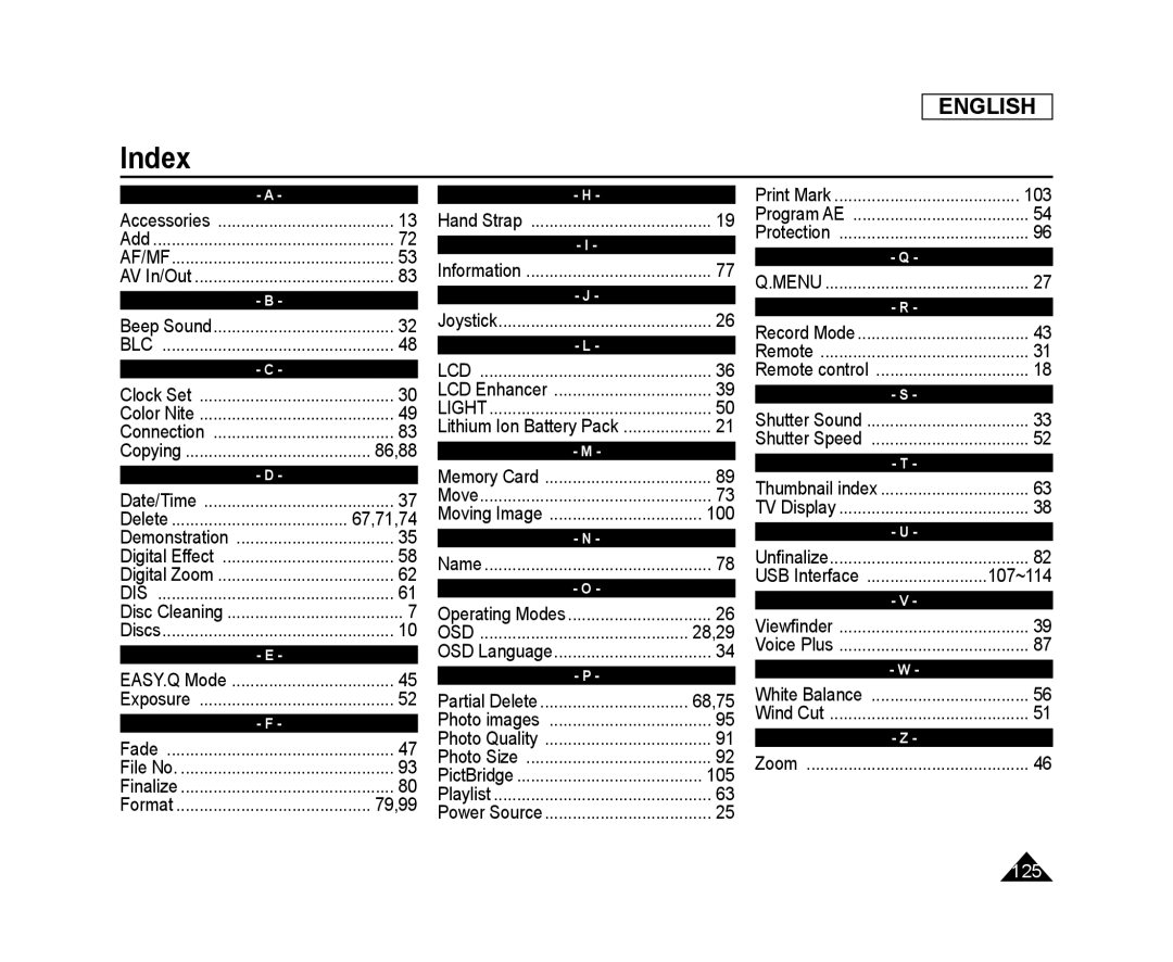 Index Handheld SC-DC575