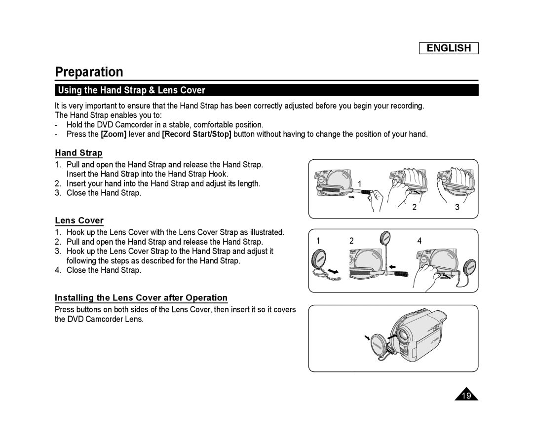 Preparation Handheld SC-DC575