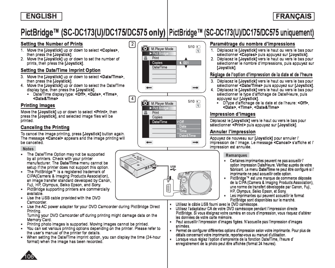 Setting the Date/Time Imprint Option Handheld SC-DC173U