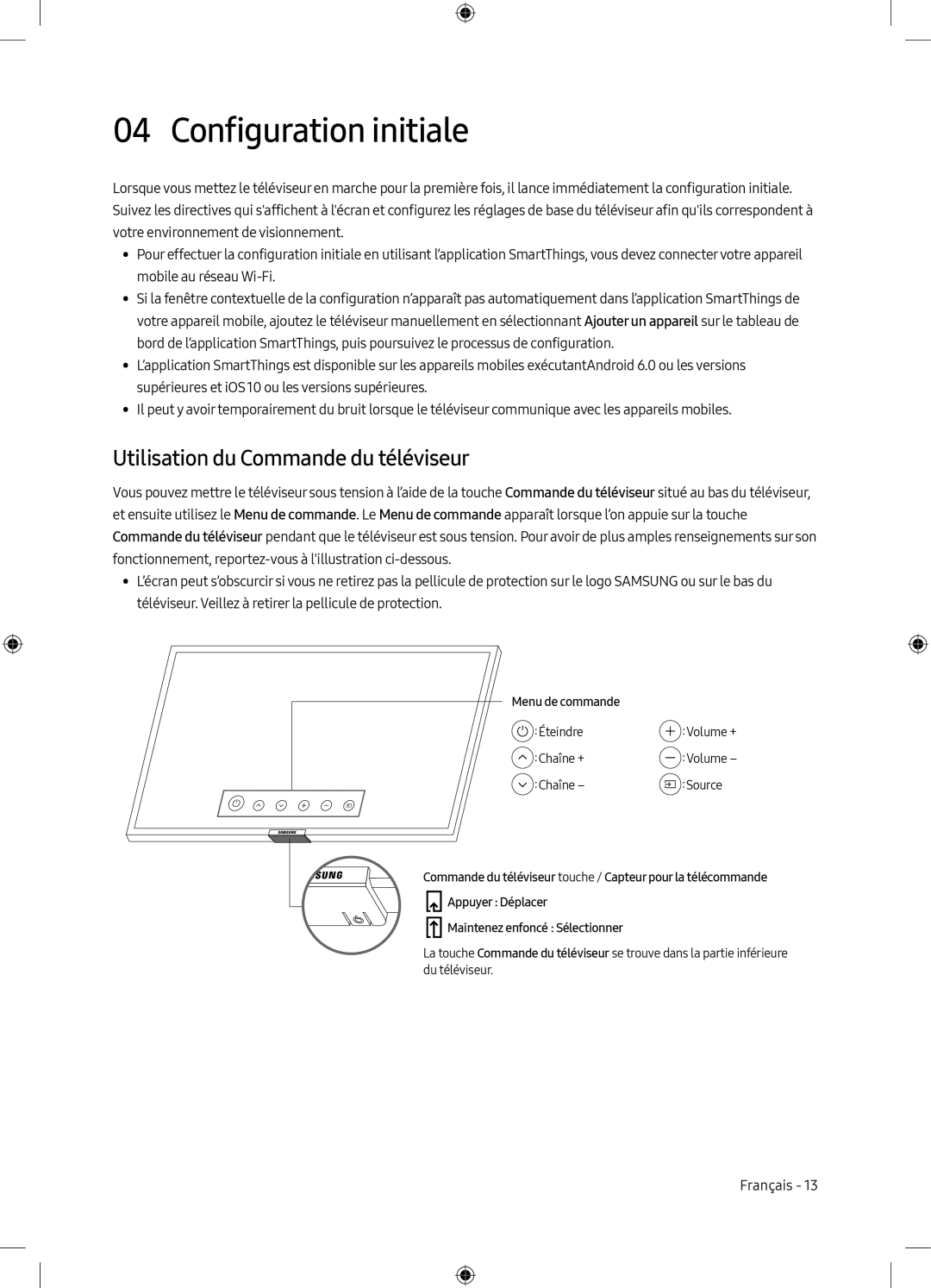 Utilisation du Commande du téléviseur T Model Line Up (2020) Q70T