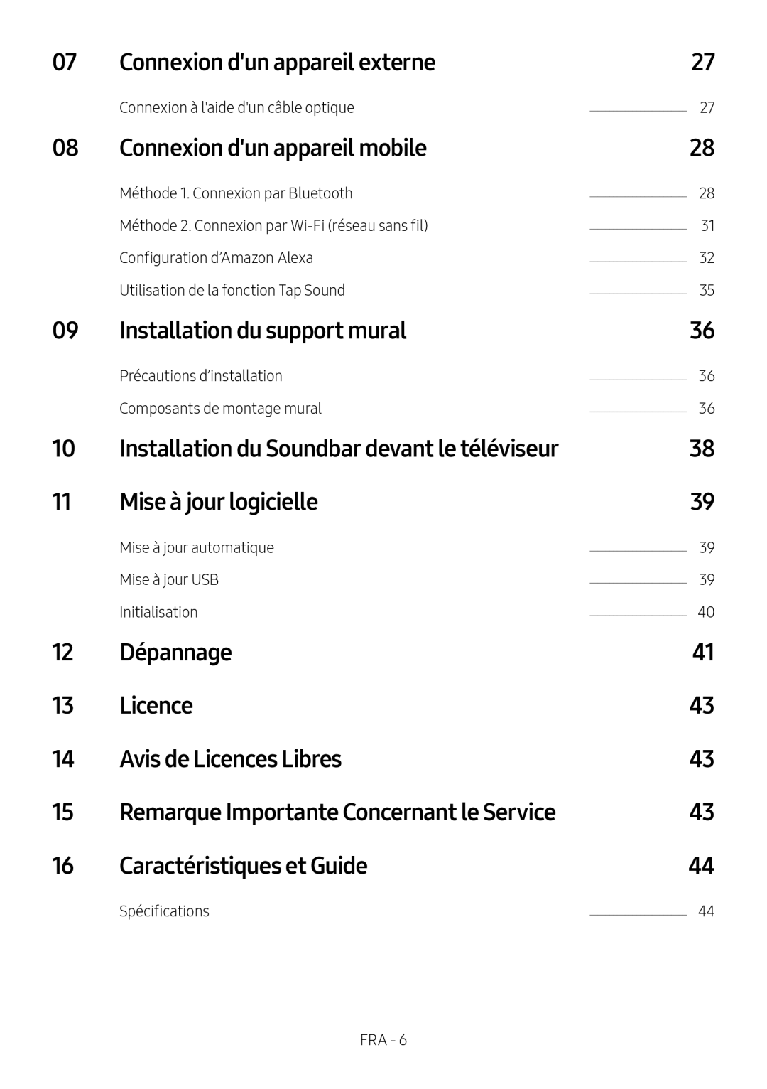 Mise à jour logicielle Lifestyle HW-S60T